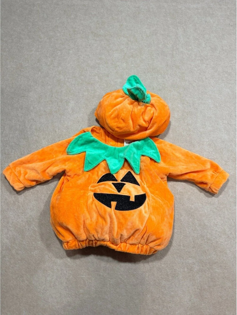 Target Baby pumpkin Halloween cosplay costume with hat 0-6month